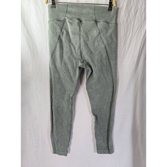 Women's Green Ribbed Pants - Picture 6 of 6